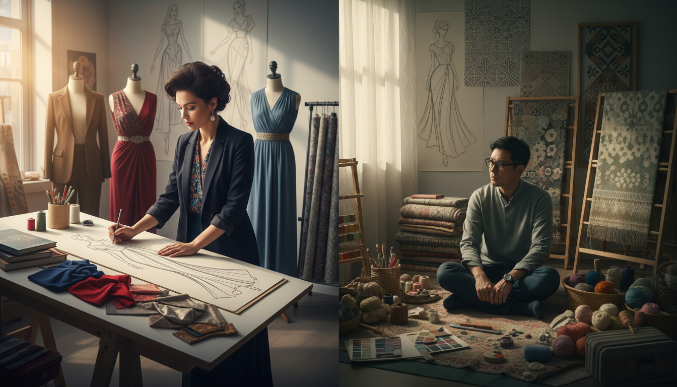 fashion design vs textile design