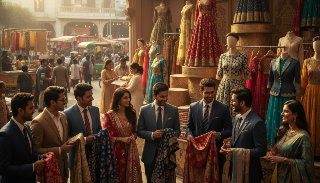 fashion industry India growth