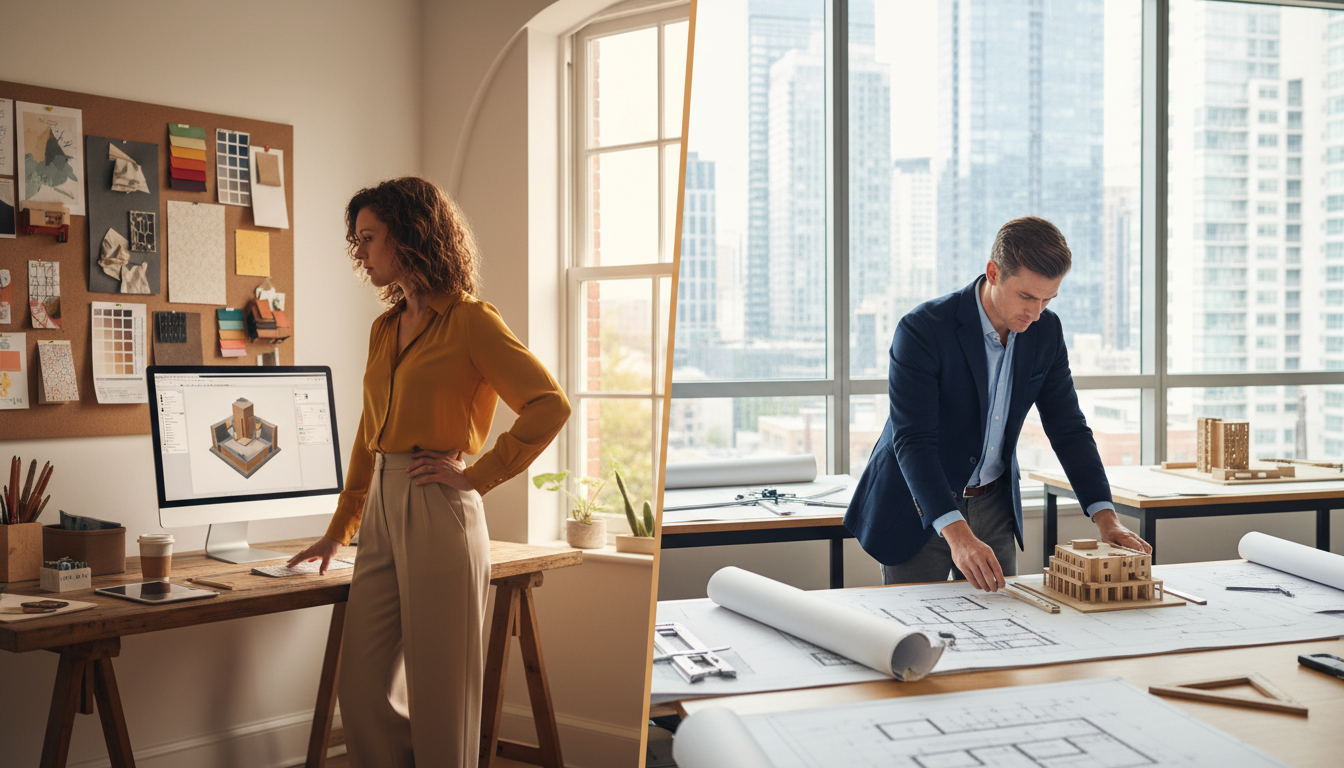 interior design vs architecture